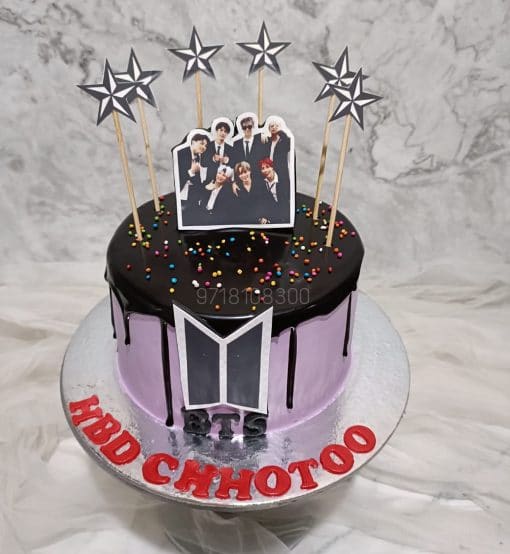 BTS Birthday Cake