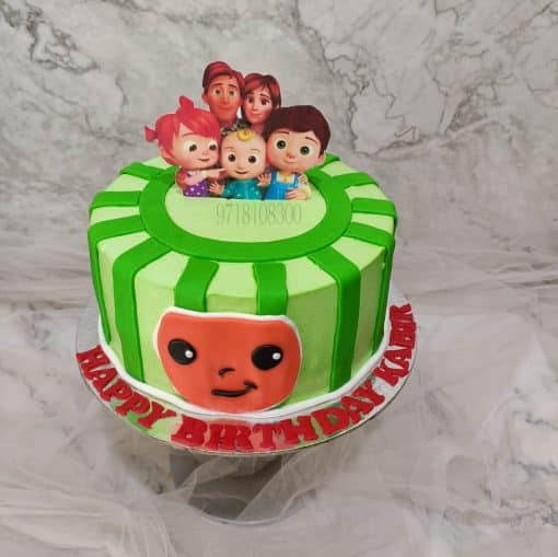 Cocomelon Birthday Cake