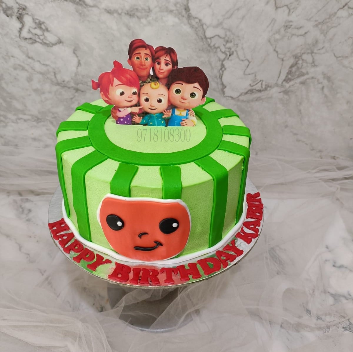 Cocomelon Birthday Cake | Designer cake | Phot Cake | Yummy Cake