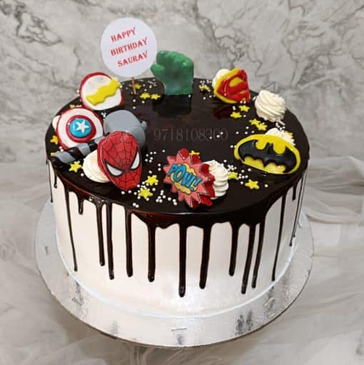 Marvel Superhero Cake, Superhero Cake