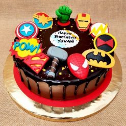 Marvel Superhero Cake, Superhero Cake