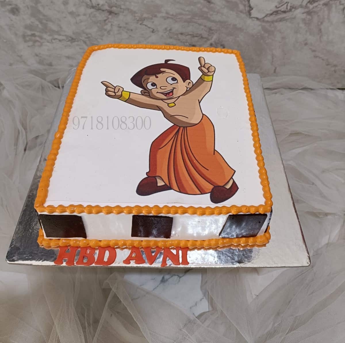 Order Chhota Bheem chocolate cake | Gurgaon Bakers-sonthuy.vn