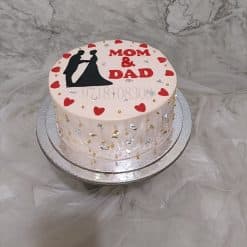 Anniversary Cake for Mom Dad