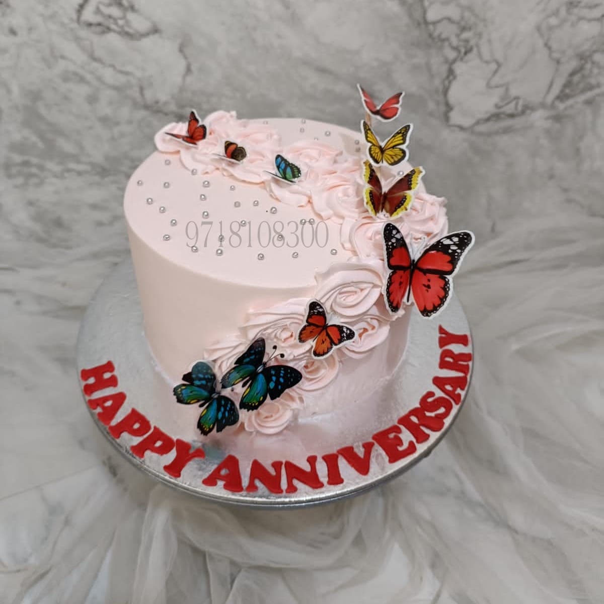 Butterfly Birthday Cake Online | Yummy cake