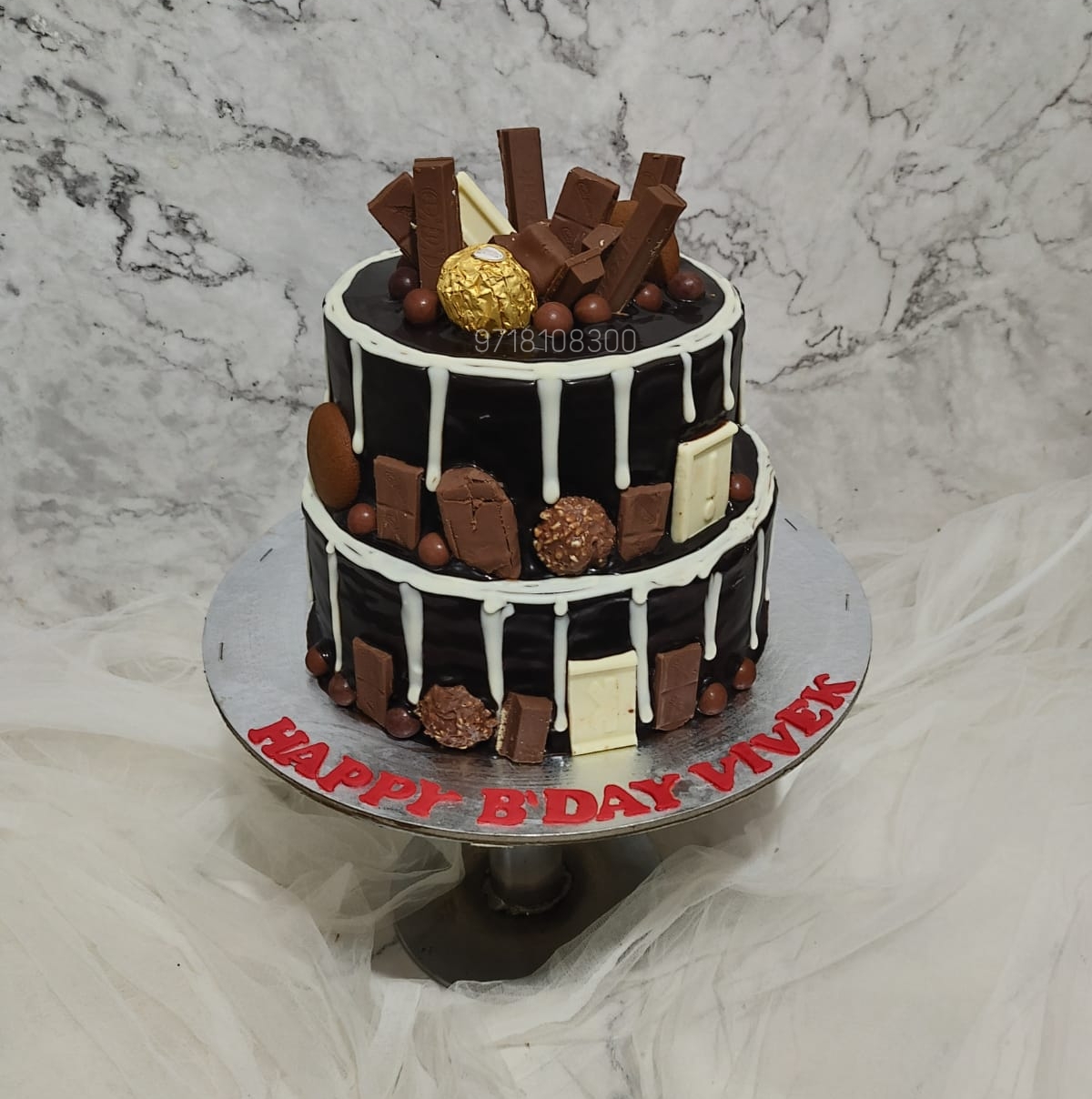 Cake Social - Chocolate Overload Cake - 2Kg