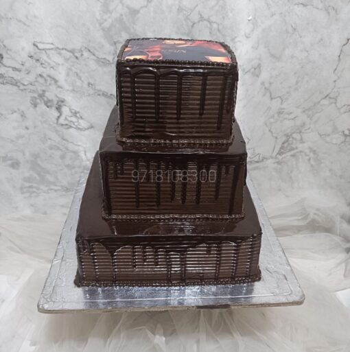 3 Tier Chocolate Cake