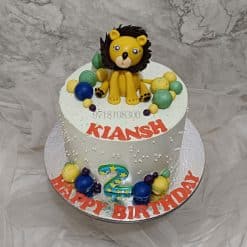 Lion Cake for Kids | Designer cake