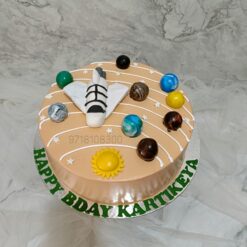 Space Themed Birthday Cake