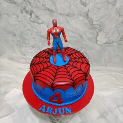 Spider Man Theme Cake