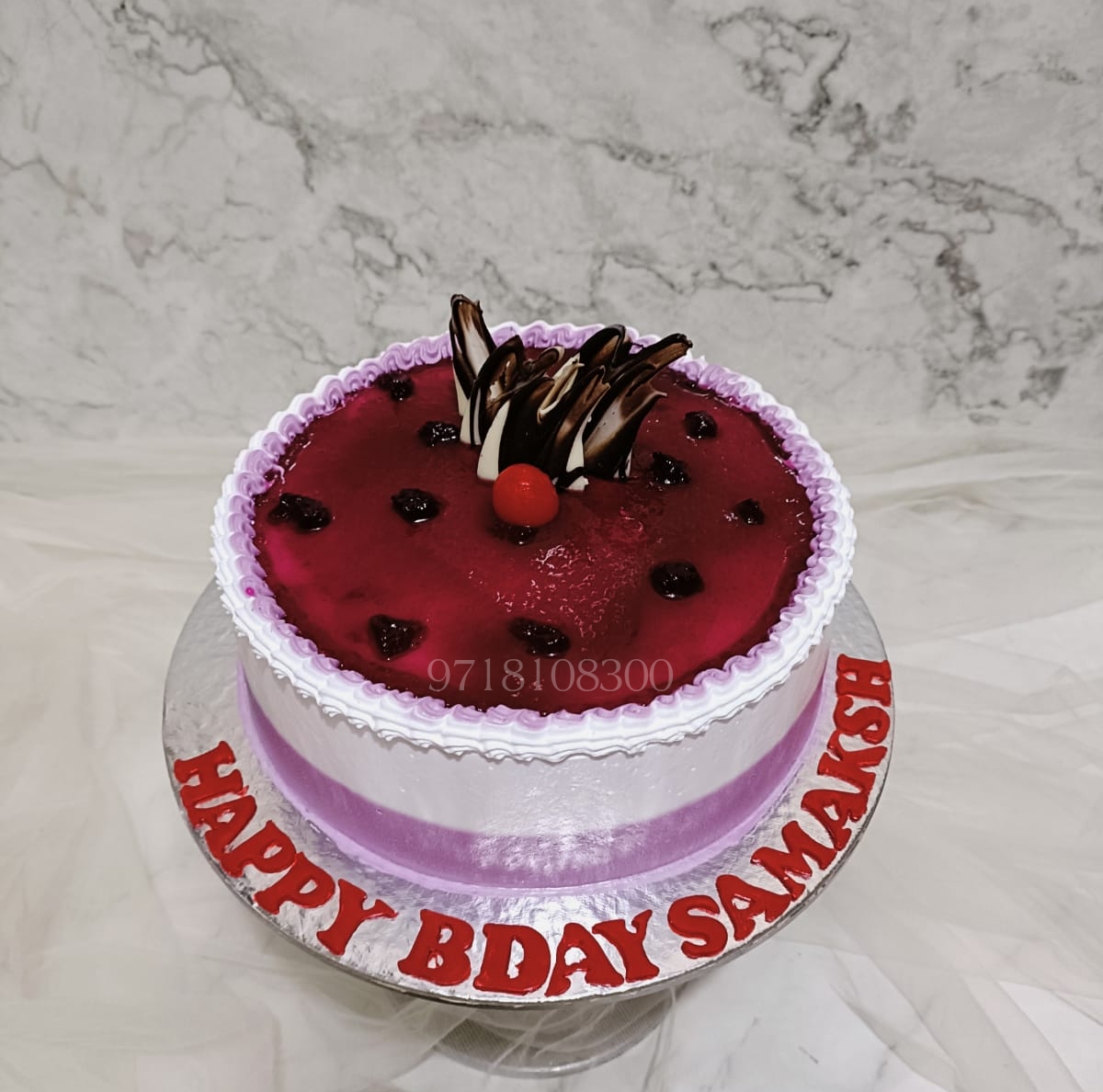 Blueberry Cake | Online Cake Design Shop In Noida | Yummy Cake