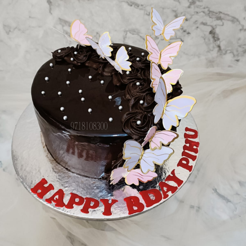Chocolate Butterfly Cake