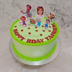 Cocomelon Theme Cake | Cocomelon Cake