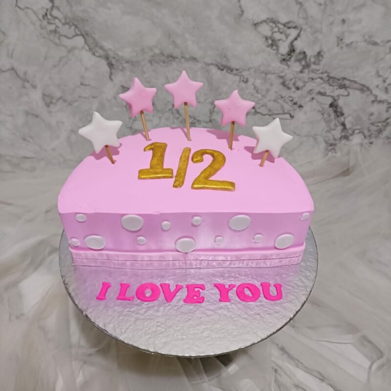 Half Year Anniversary Cake