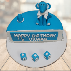 Half Year Birthday Cake For Baby Boy
