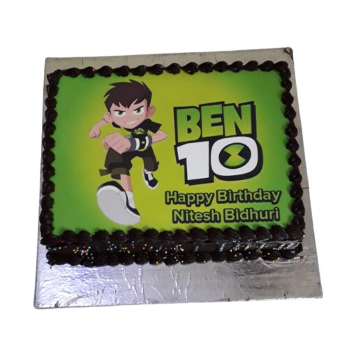 Ben Ten Photo Cake