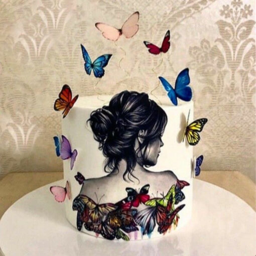 Butterfly Dreams Chocolate Cake