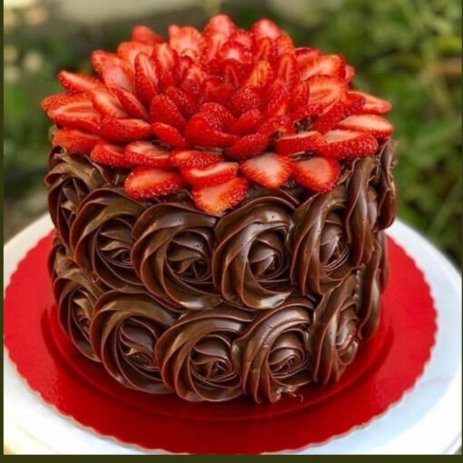 Chocolate Strawberry Cake