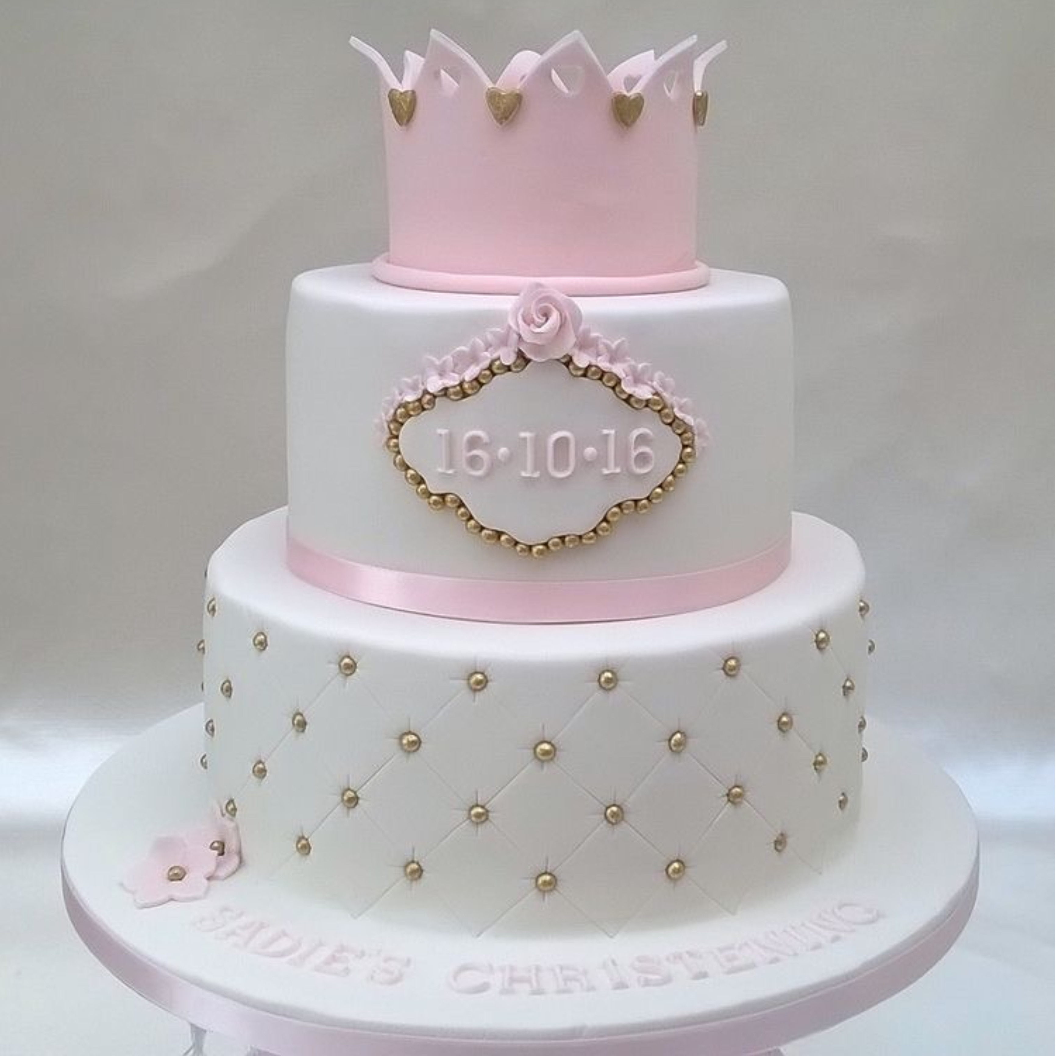 Crown Fondant Cake | 2 Tier Designer Cake | Yummy Cake
