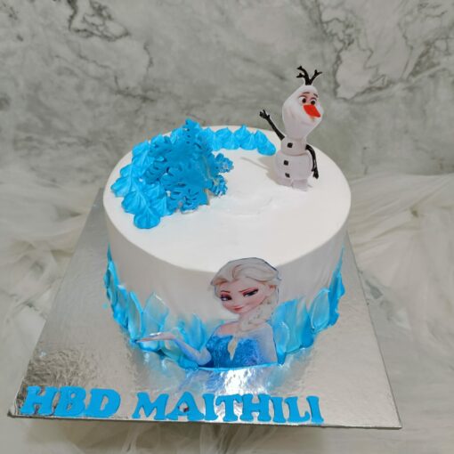 Frozen Elsa Cake