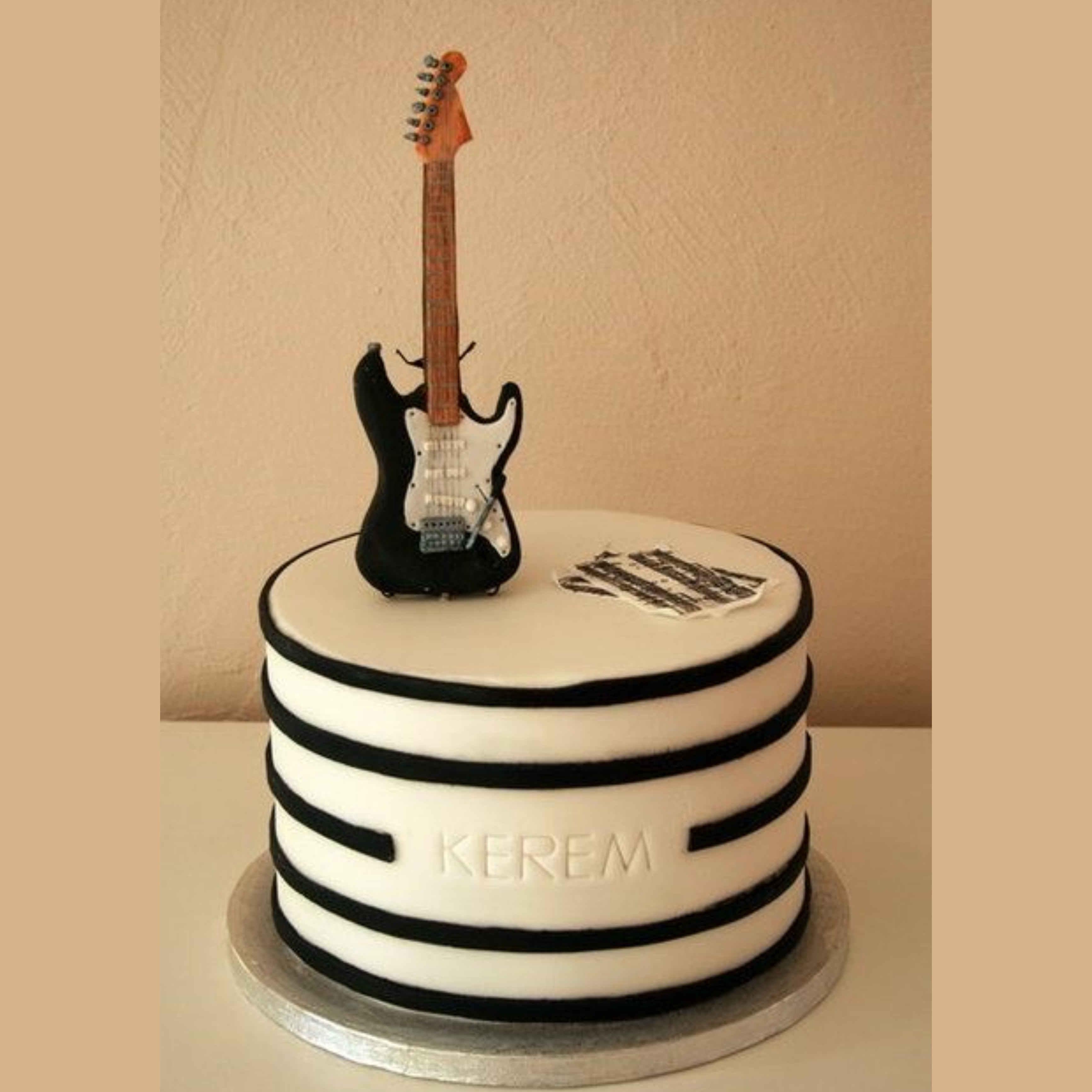 Guitar Music Cake Topper Custom Cake Topper Cake Decoration Cake Decorating Happy  Birthday Sugar Boo Cake Toppers Cake Decoration SugarBoo |  SugarBooCakeToppers