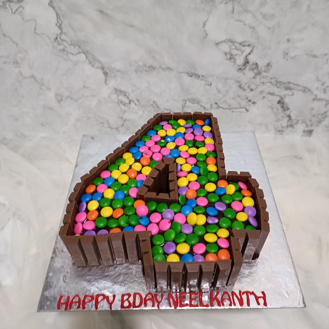 Kids Birthday Cake | 4 Number Cake | Cake Design | Yummy Cake