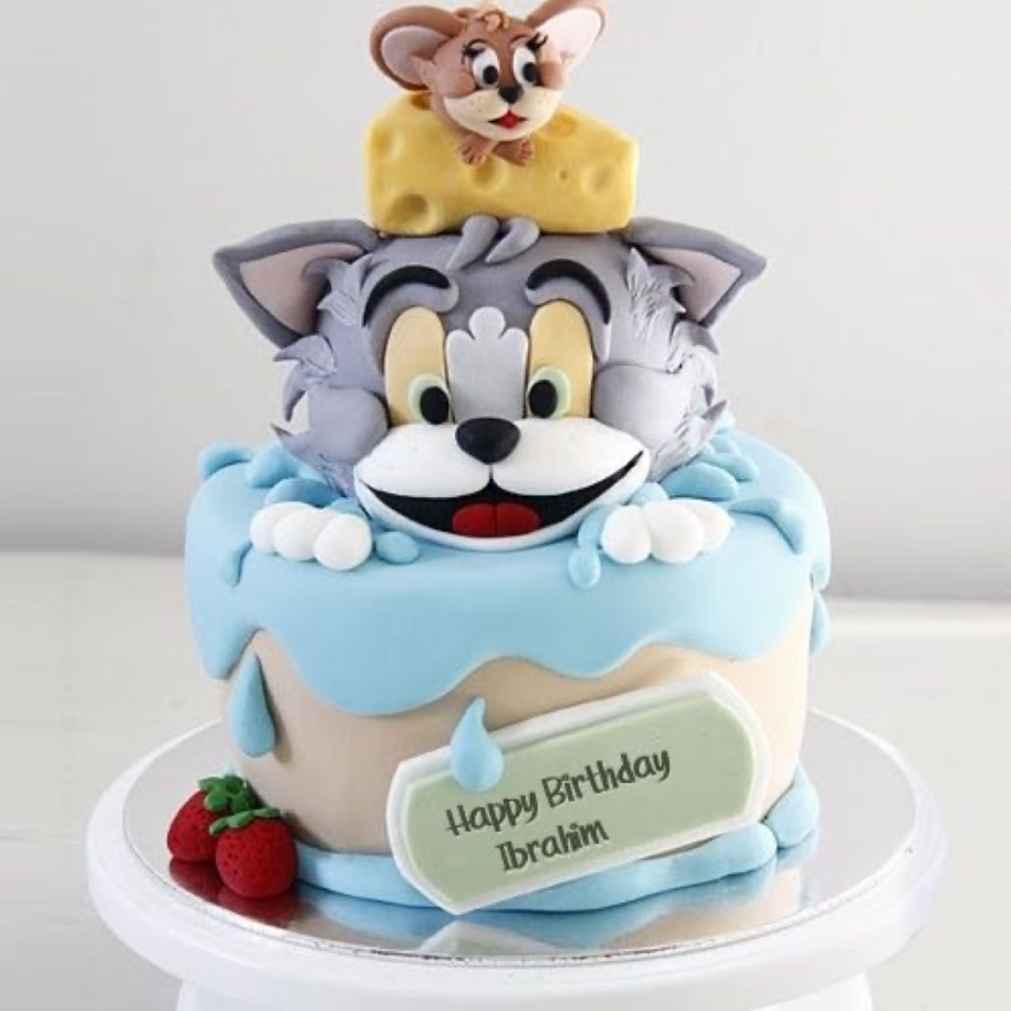 Tom and Jerry cake | A sixth birthday cake for a little boy … | Flickr