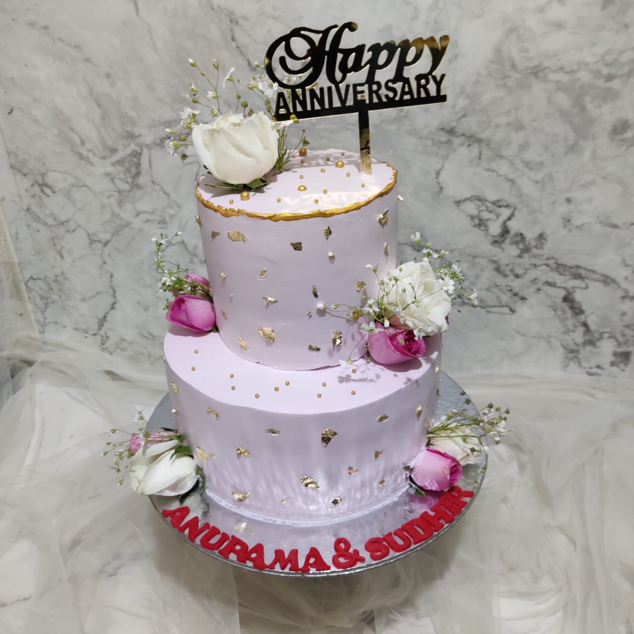 Wedding/Anniversary cakes2 - dreamydelightsbysidra.com