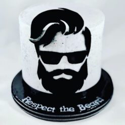 Bearded Man Cake