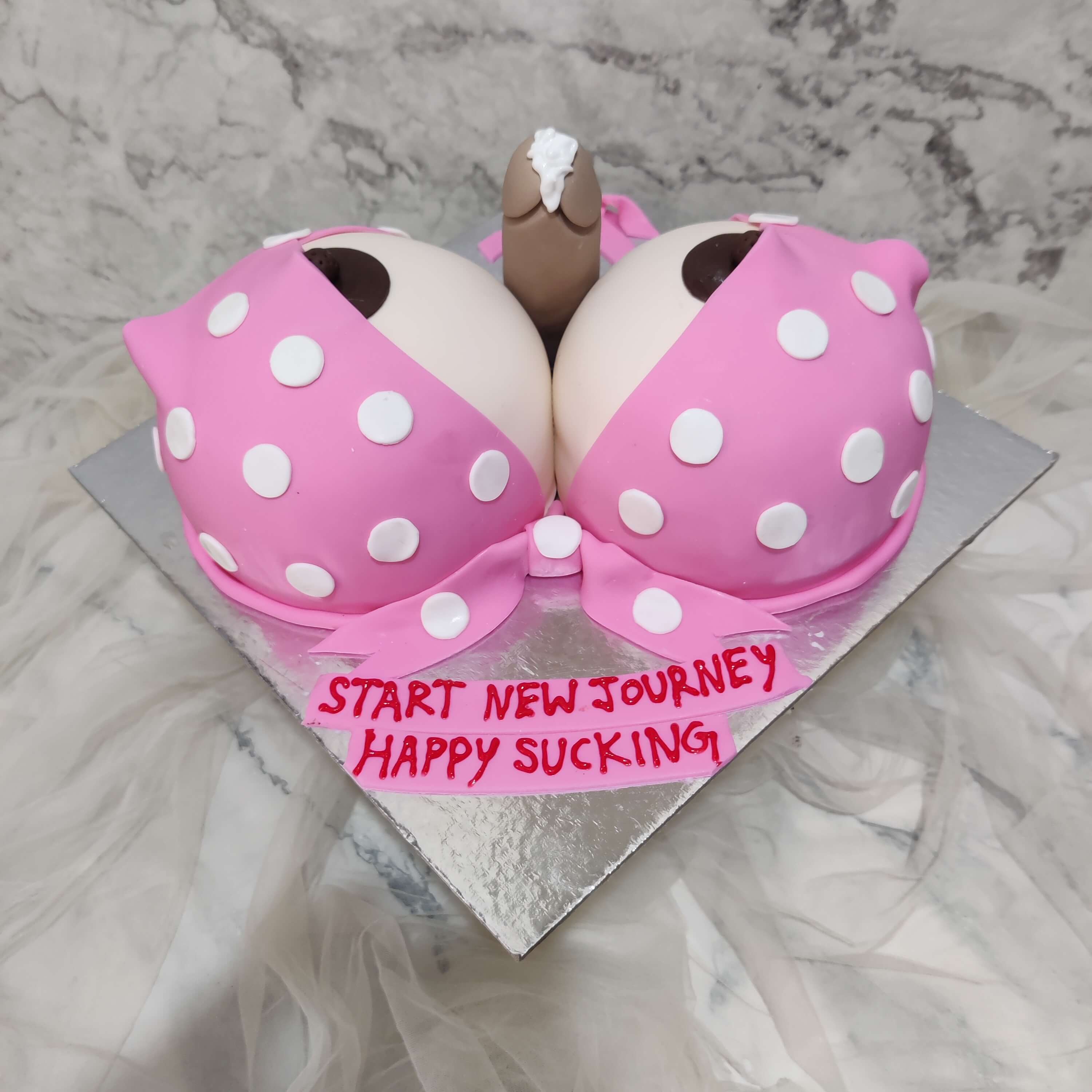 Boobs Dick Cake, Adult Cake