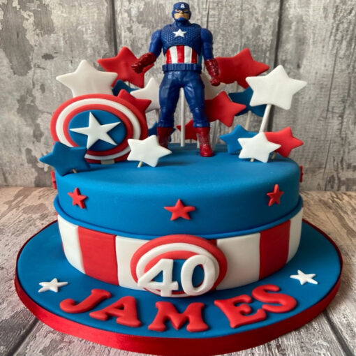 Captain America Cake