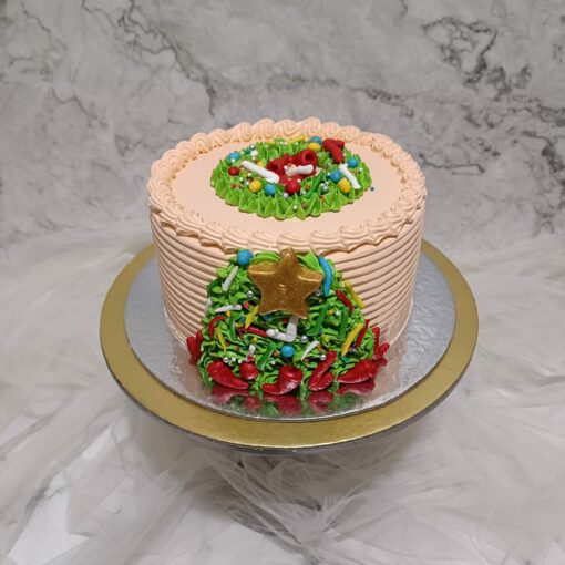 Christmas Tree Cake