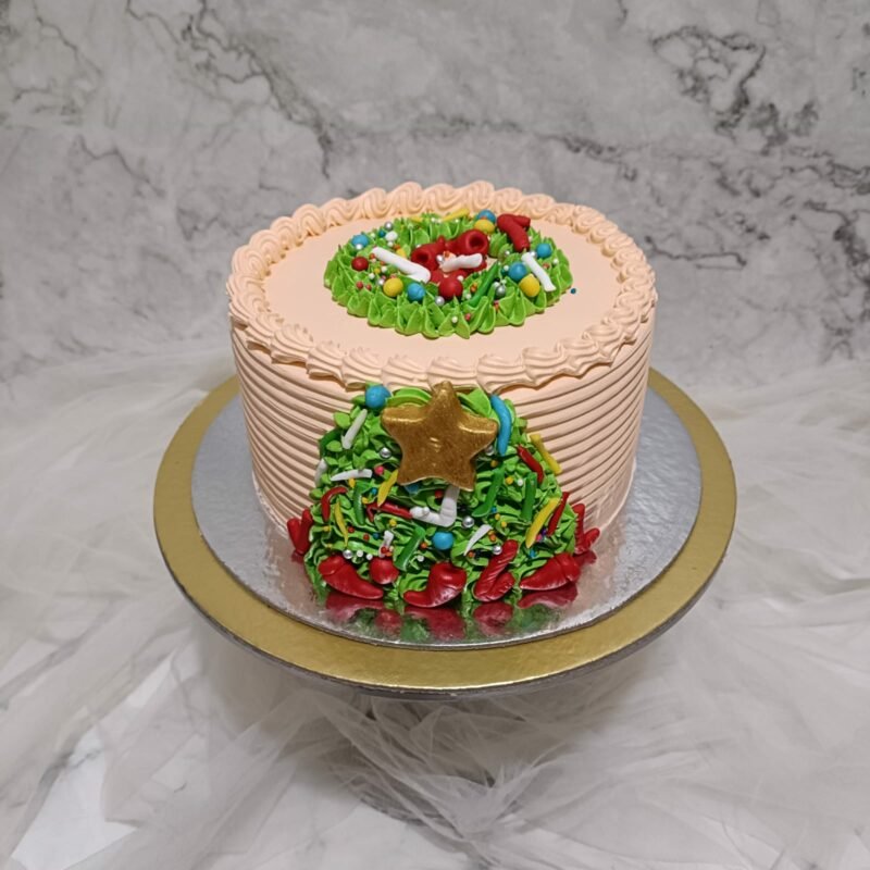 Christmas Tree Cake