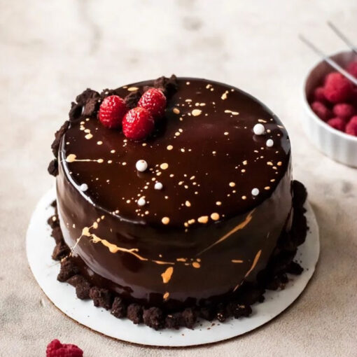 Dark Chocolate  Cake