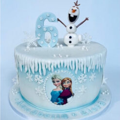 Olaf Birthday Cake