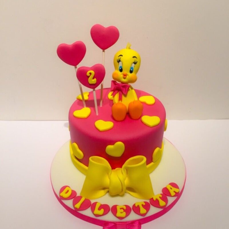 Tweety Cake