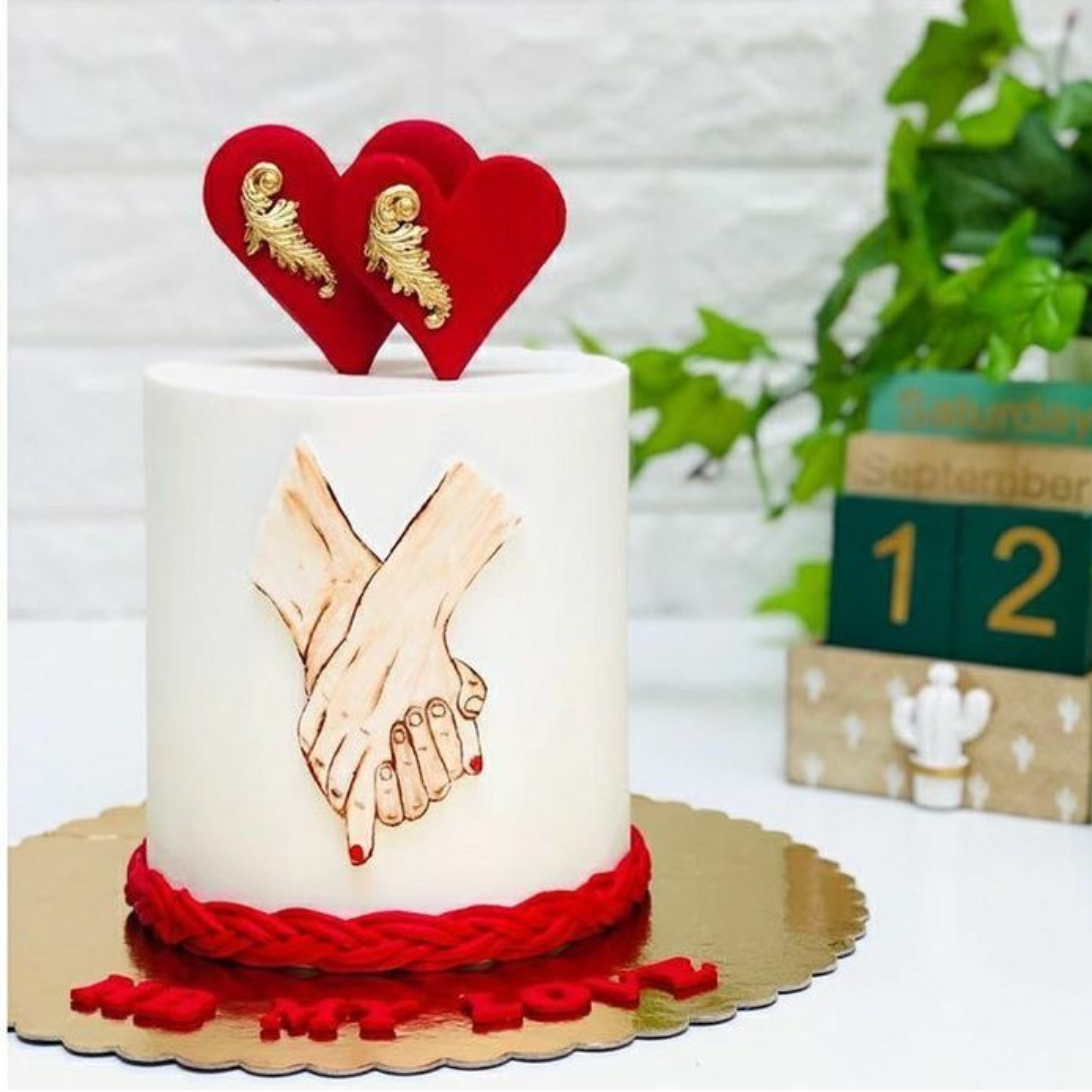 Valentine Cake with Name, Valentine's Day Cakes Online | MrCake