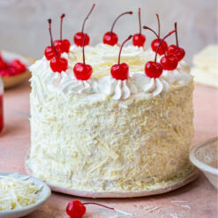 White Forest Cake