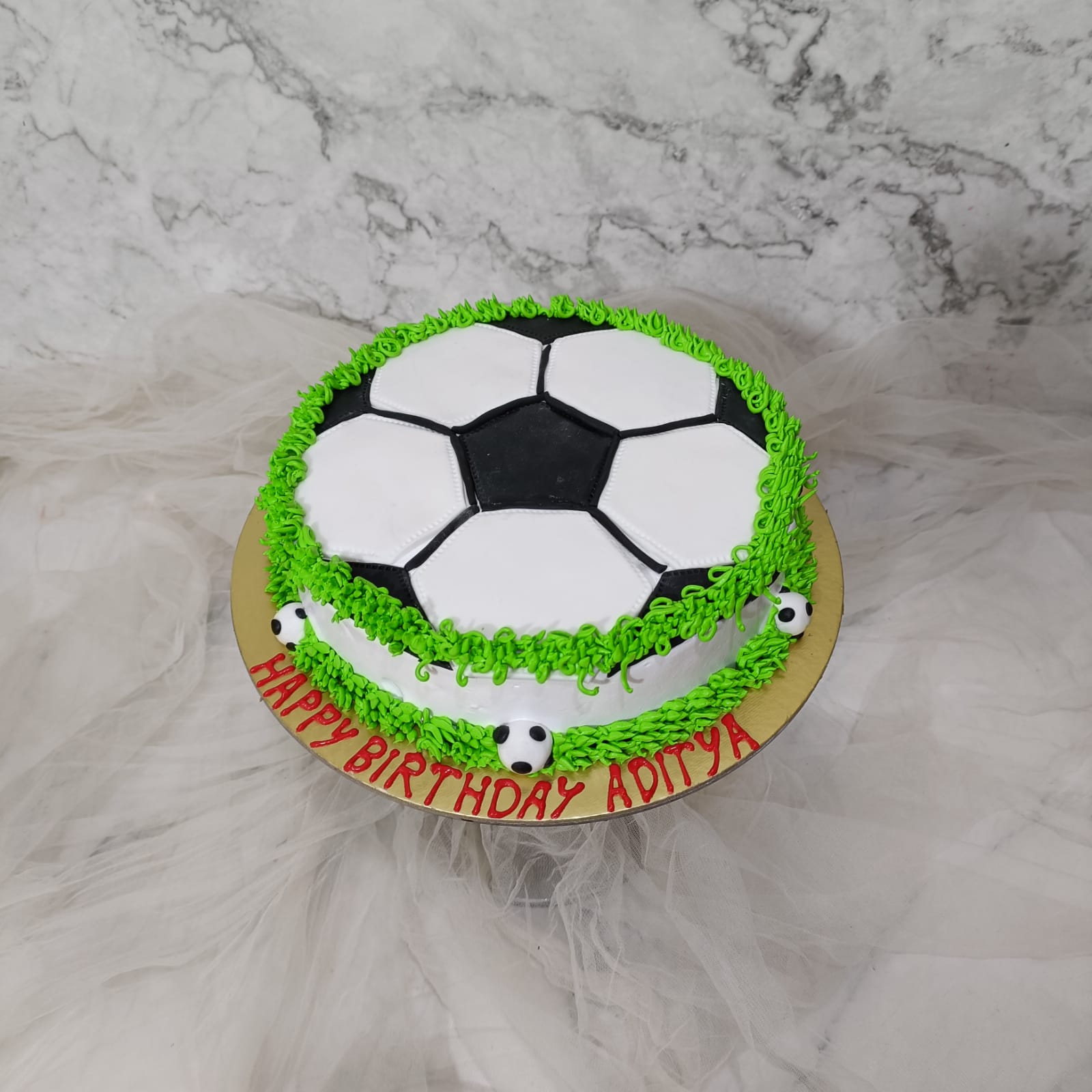 Tradditional Football Cake | Susie's Cakes