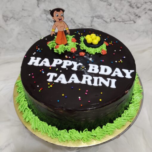 Chhota Bheem Chocolate Cake