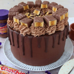 Chocolate Crunchie Cake