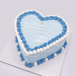 Lovely Heart Shape Cake
