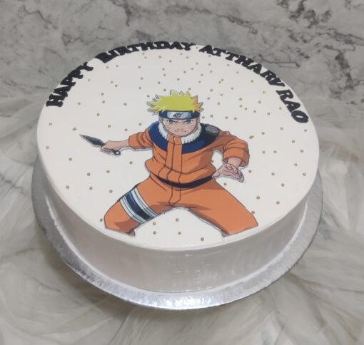 Naruto Birthday Cake