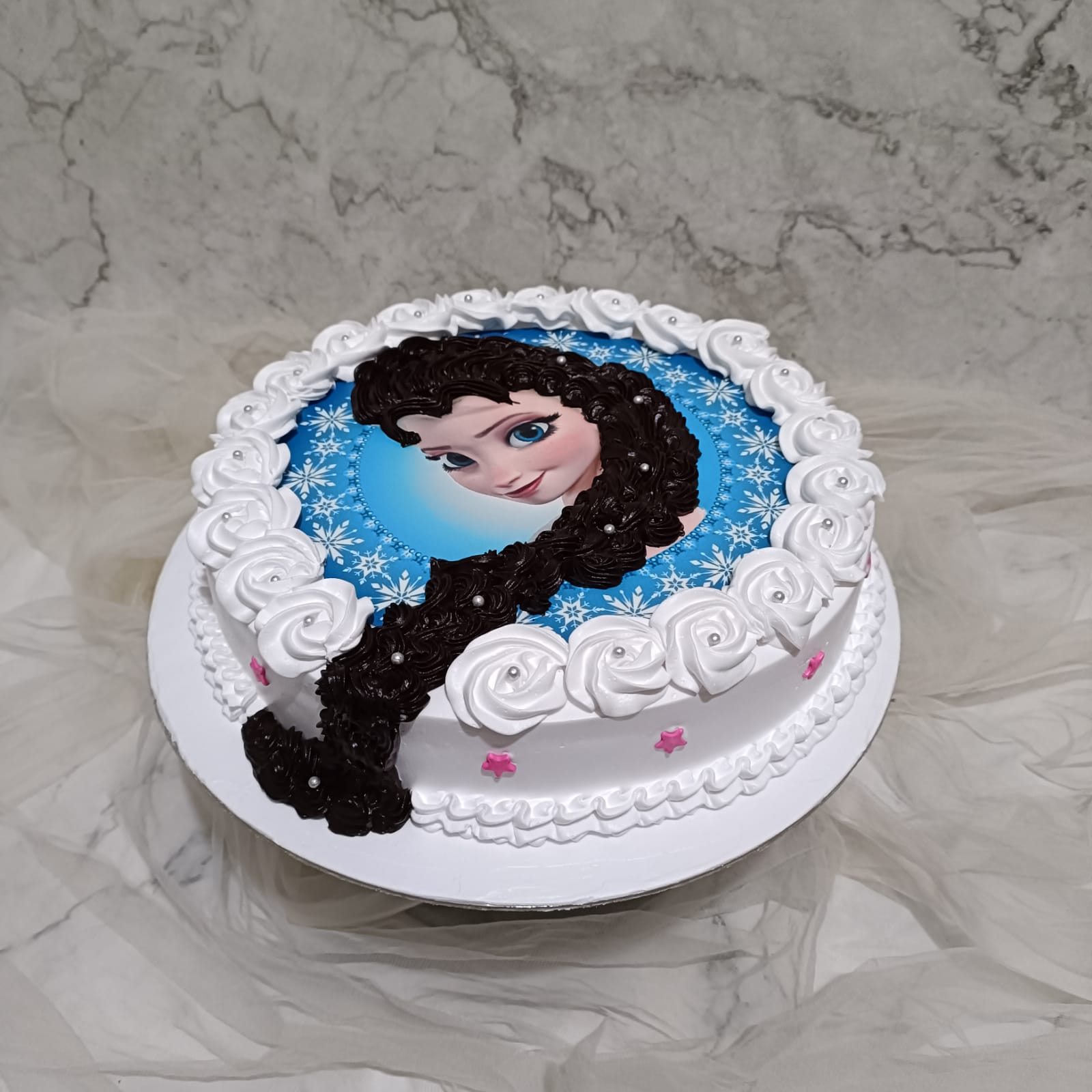 Frozen Theme Cake 06, - Just Bake-mncb.edu.vn