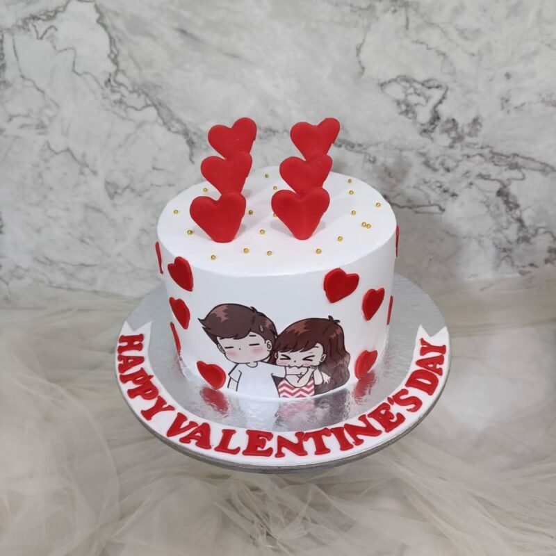 Love Valentine Cake