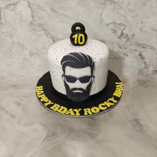 Beard Man Cake