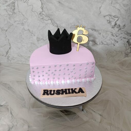 Crown Half Birthday | Half Birthday Cake