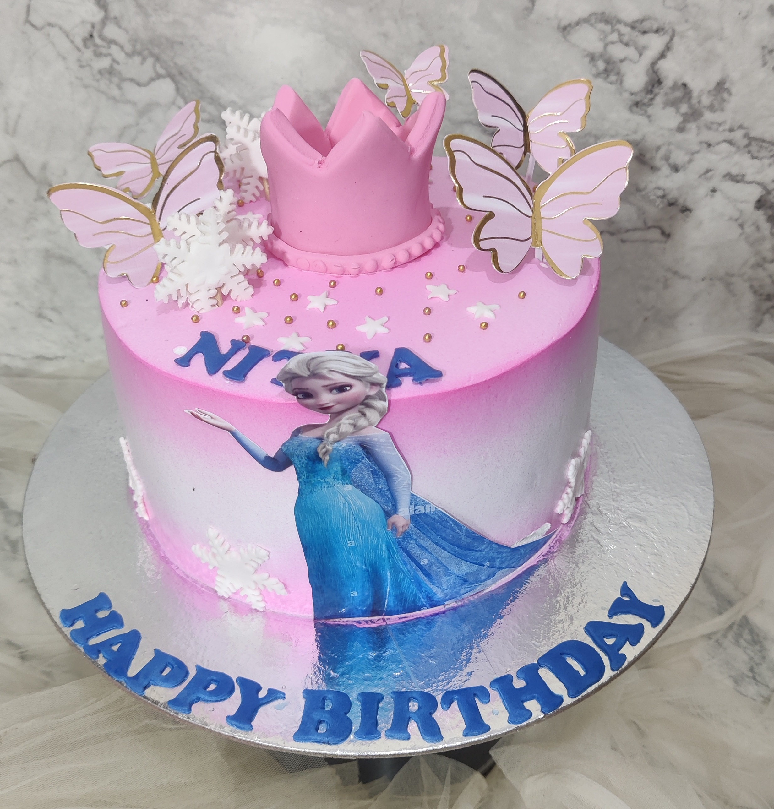Frozen Elsa Cake – Prathima Koneru-happymobile.vn