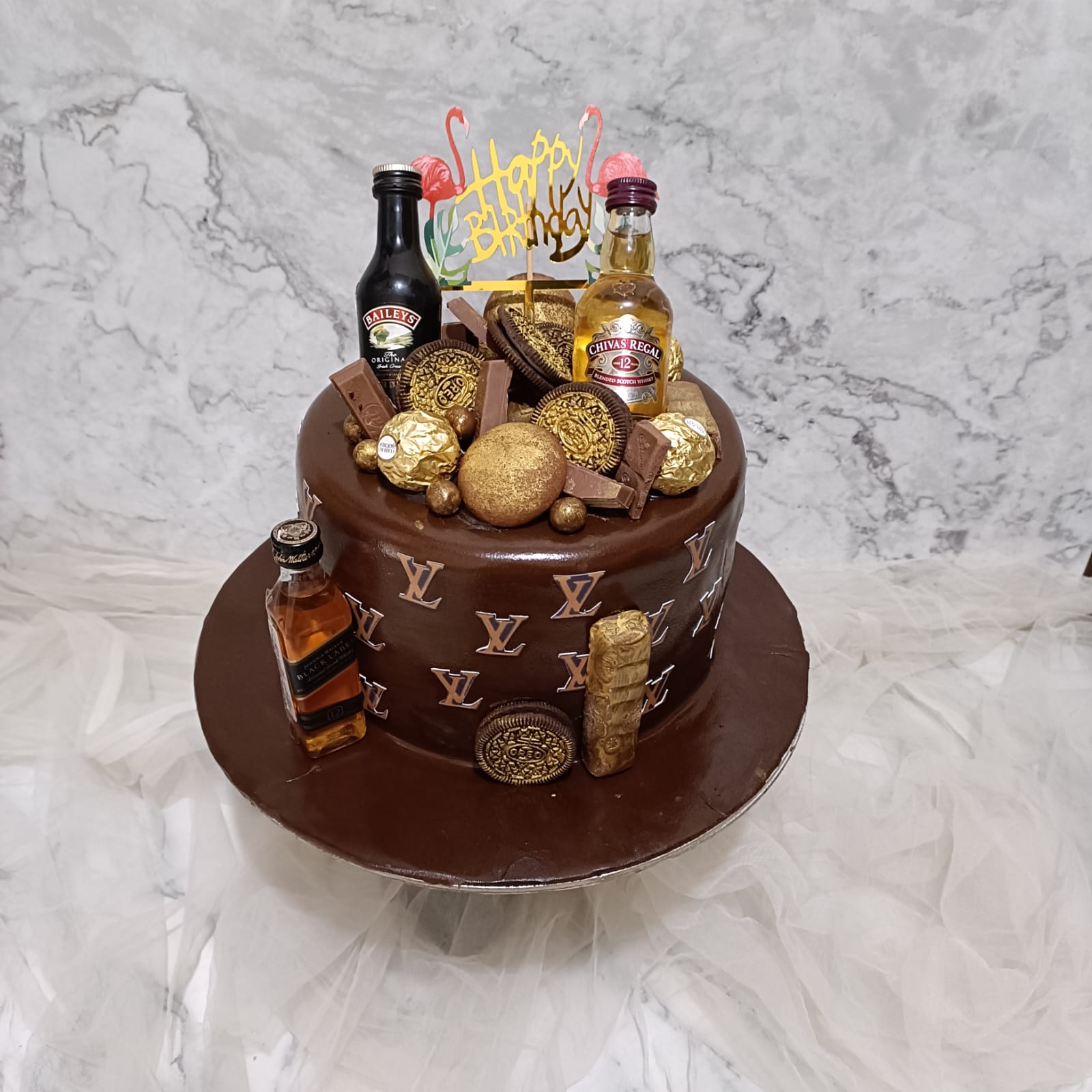 Louis Vuitton Birthday Cake  Birthday Cakes  Royal Cakes Intl  Custom  Cakes in Indianapolis