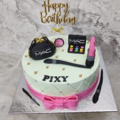 MAC Makeup Theme Cake  | Designer Cake