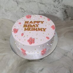 Strawberry Mom Birthday Cake |  Mom Birthday Cake